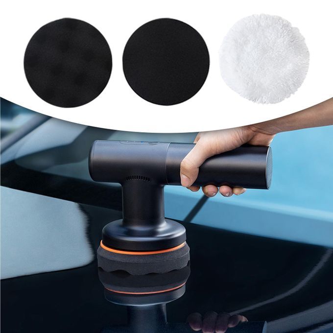 Polishing Pads Kit 3Pcs Clean Sealing Glaze Waxing Tools For