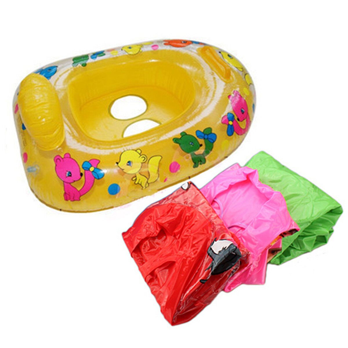 Baby Child Swimming Boat Inflatable Safety Seat Float Chair Water Fun Pool
