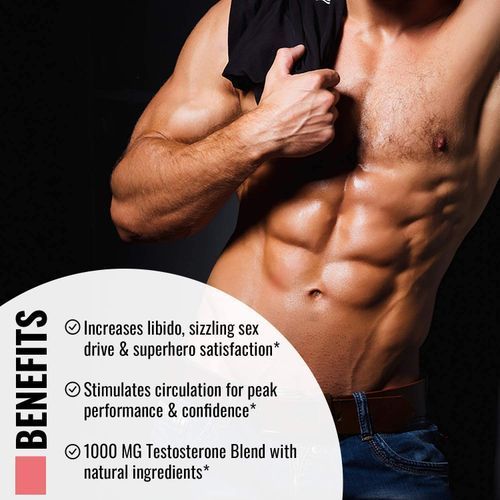 Premium Male Enhancing Pills - Enlargement Booster For Men - Increase Size, Drive, Stamina & Endurance - 10X Strength & Fast Acting Supplement - 60 Capsules
