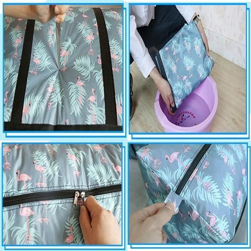 Printed Oxford Cloth Large Capacity Vintage Luggage Bags Moving Bag Tote Bag Travel Carry On Bags For Man Women Dropshipping