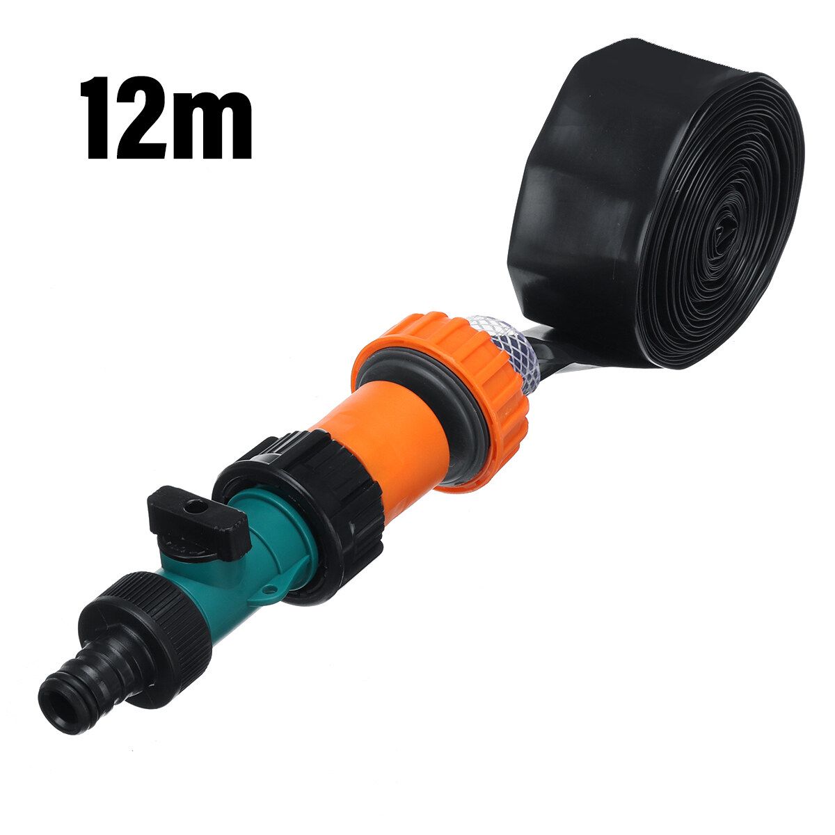 8/10/12/15m Outdoor Trampoline Sprinkler Spray Hose Kids Backyard Pool Playing 12M
