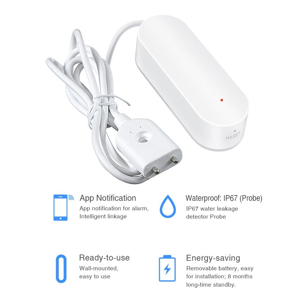 WIFI Water Leakage Detector Water Leak Sensor Wireless Water