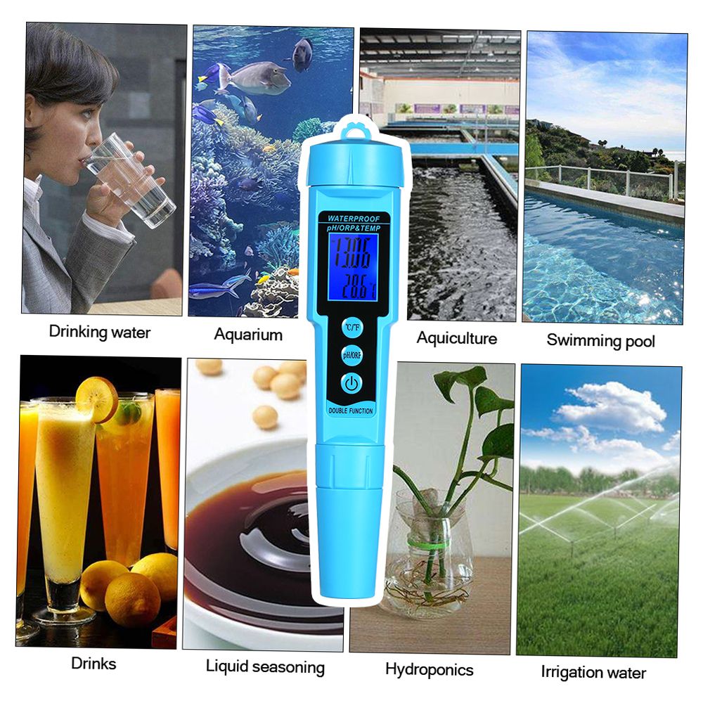 Professional 3 In 1 PH/ORP/TEMP Meter Water Detector