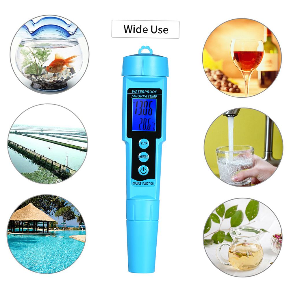 Professional 3 In 1 PH/ORP/TEMP Meter Water Detector