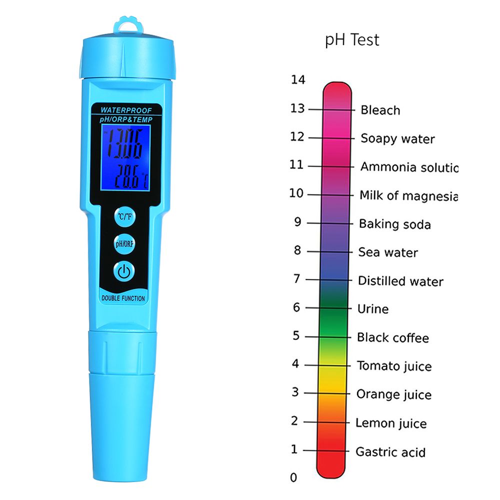 Professional 3 In 1 PH/ORP/TEMP Meter Water Detector