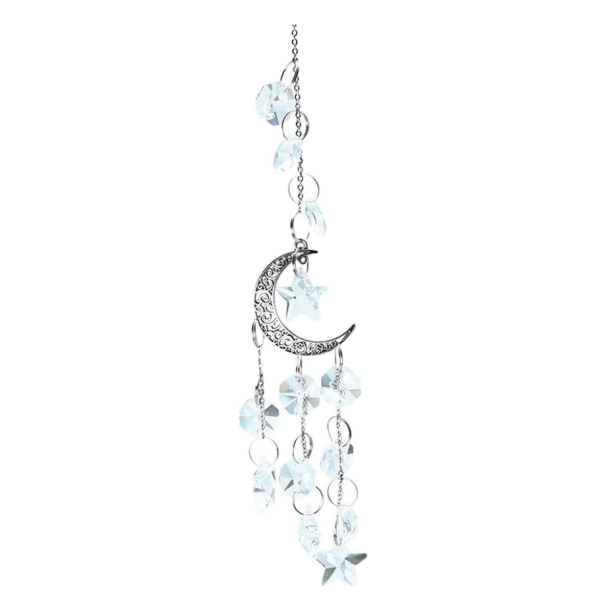 Crystal   With Chain  Pendant Hanging Ornament Crafts