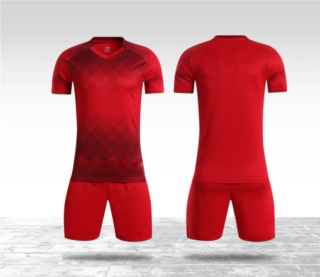 Adult Kids Soccer Jersey Set