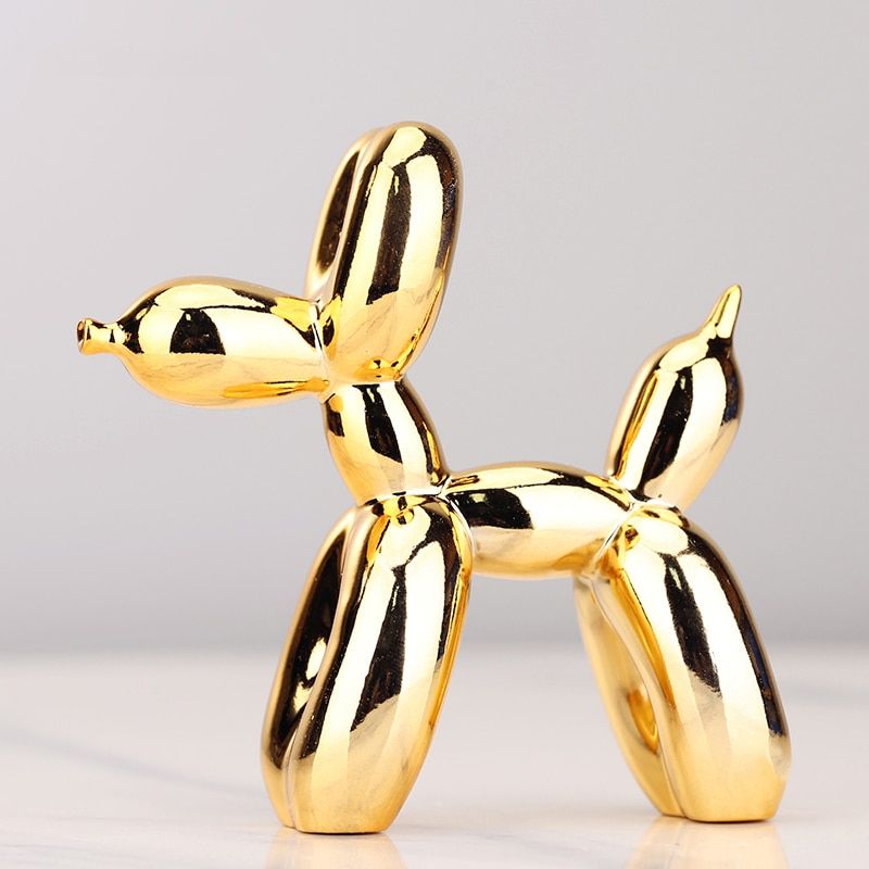 Home Decor Living Room Desktop Modern Animal Statue Gold