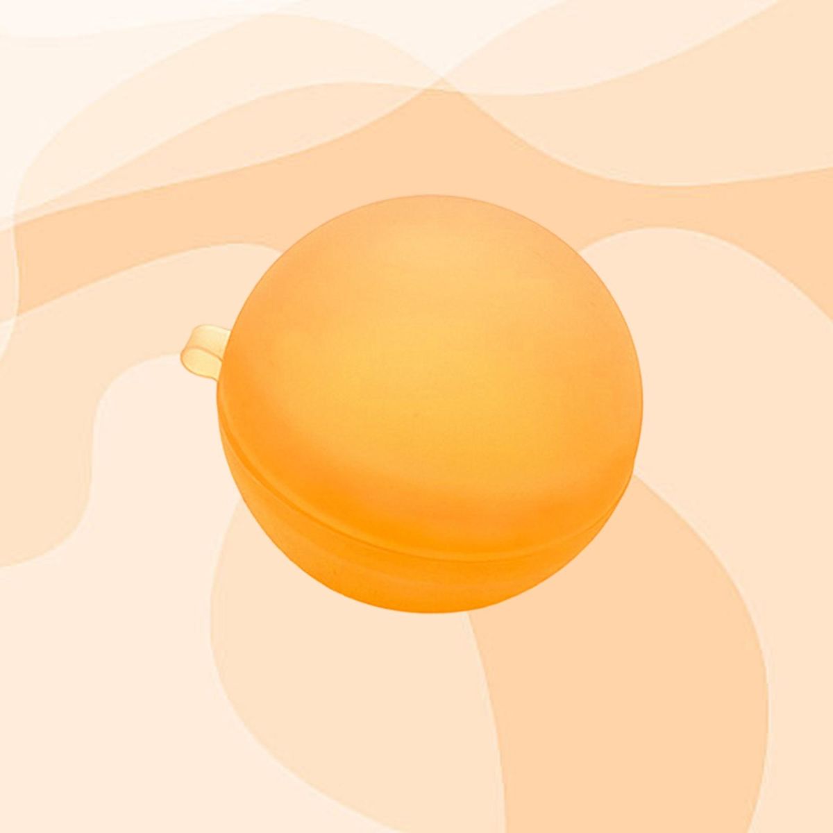 Water Ball Silicone Texture Water-filled Ball Orange