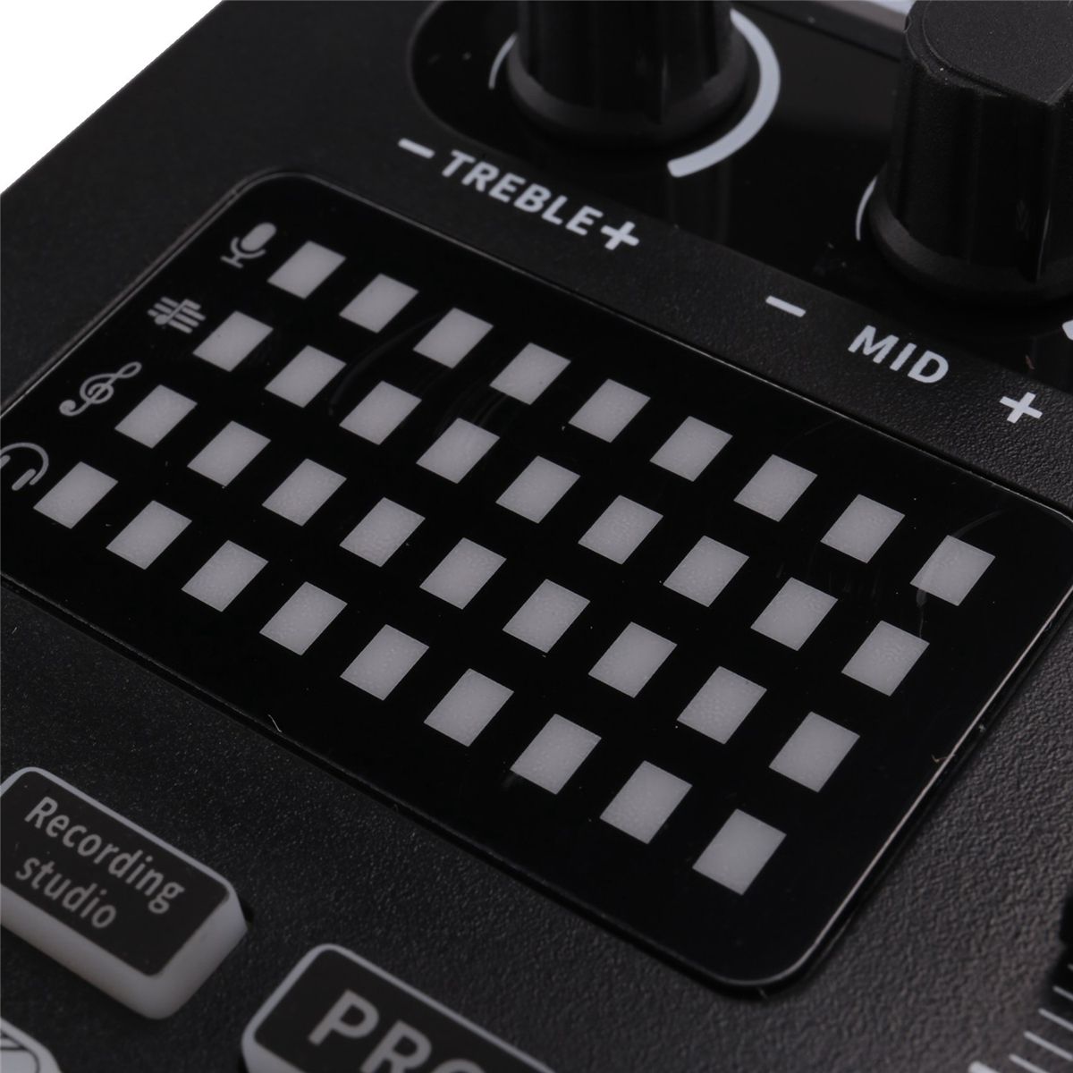 Audio Mixer,Live Sound Card and Audio Interface with DJ Mixe