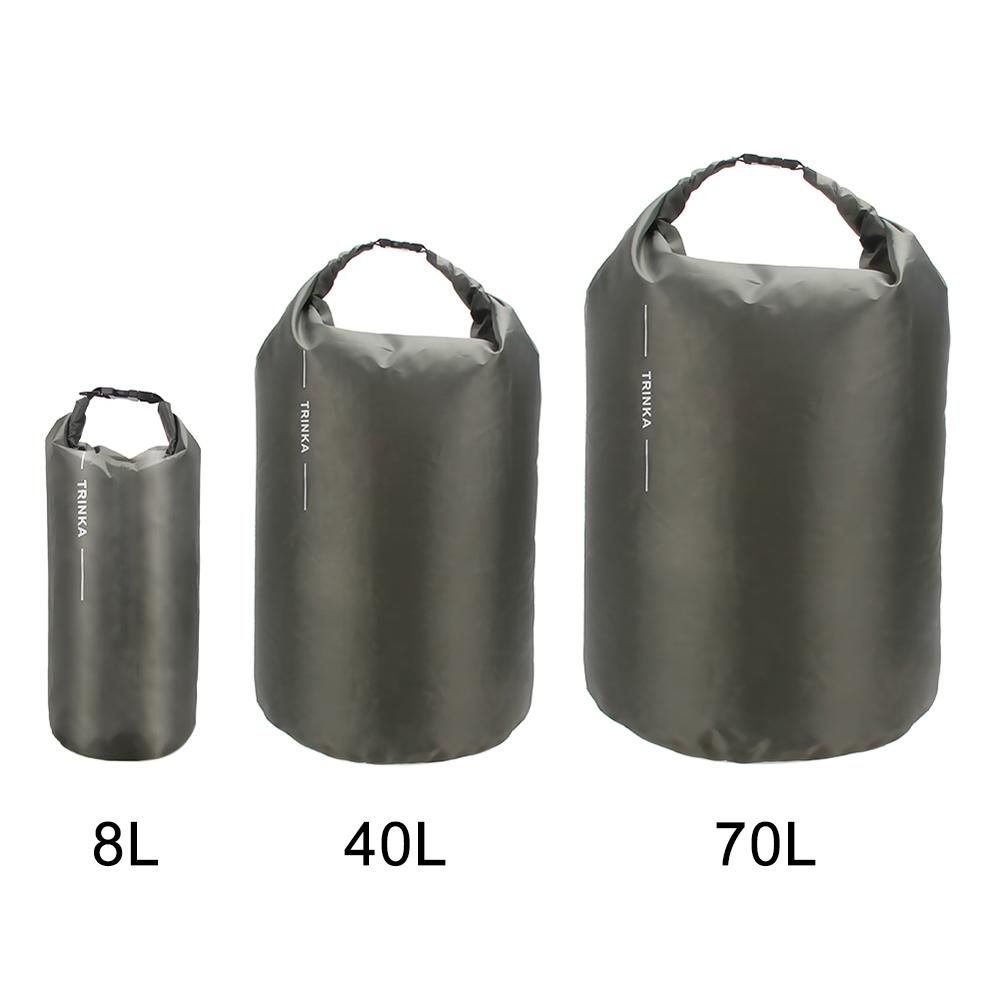 8L/40L/70L Portable Waterproof Dry Bag Sack Storage Pouch Bag for Camping Hiking Boating Kayaking Rafting
