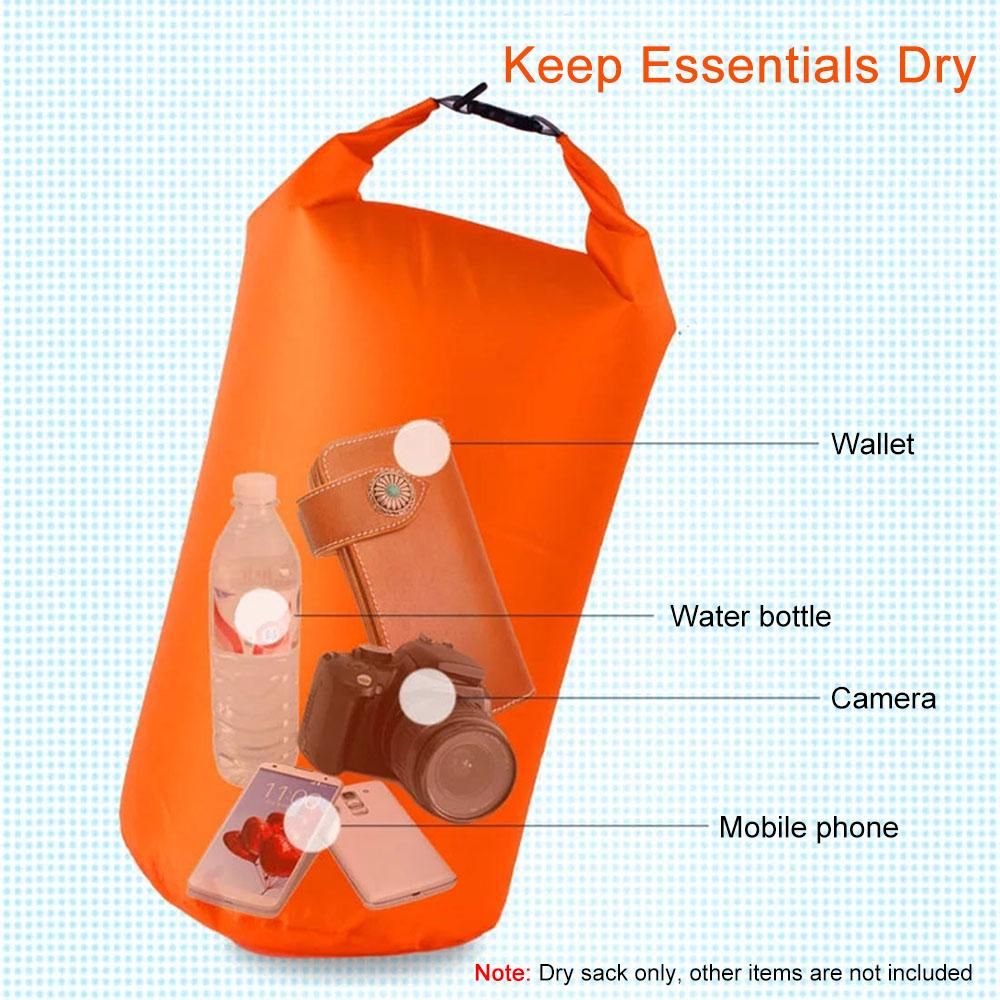 8L/40L/70L Portable Waterproof Dry Bag Sack Storage Pouch Bag for Camping Hiking Boating Kayaking Rafting