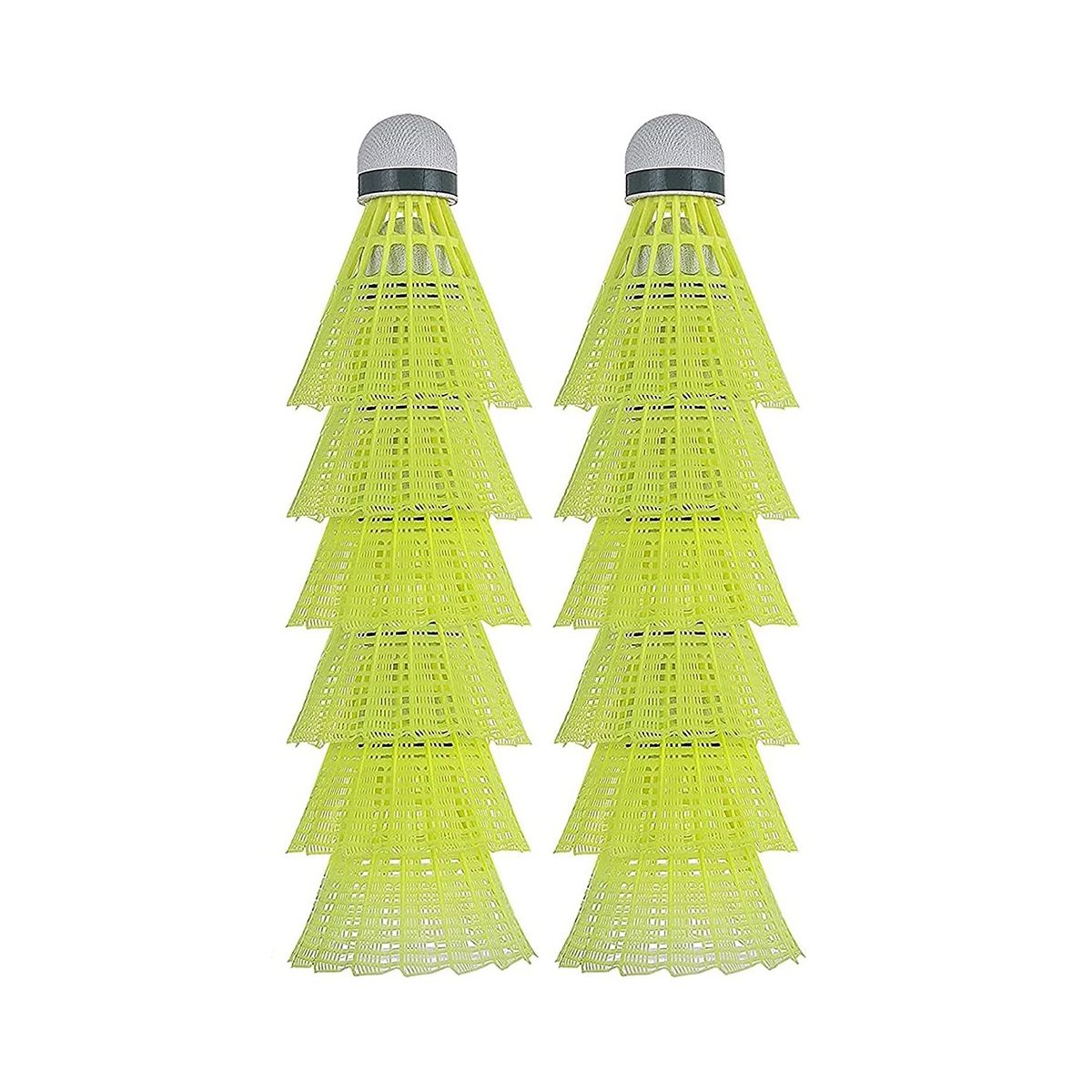 12Pcs Nylon Badminton Birdies Luminous Badminton Badminton