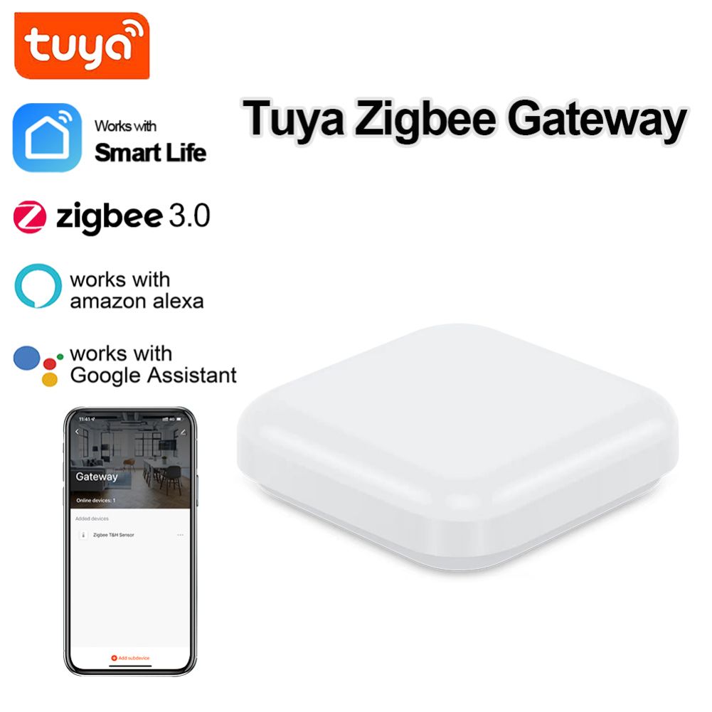 Tuya Multi-mode Gateway WiFi+Bluetooth-compatible+Zigbee
