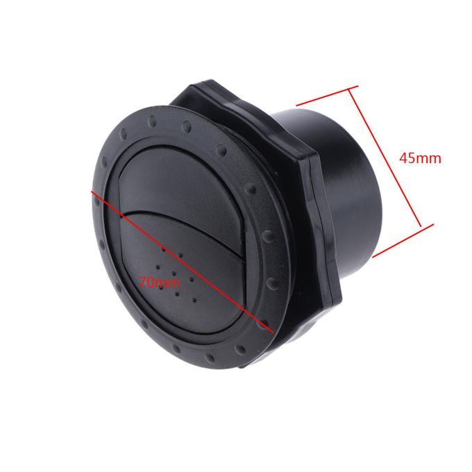 2Pcs RV Boat Interior Side Roof Air Exhaust Vent Ventilation Outlet