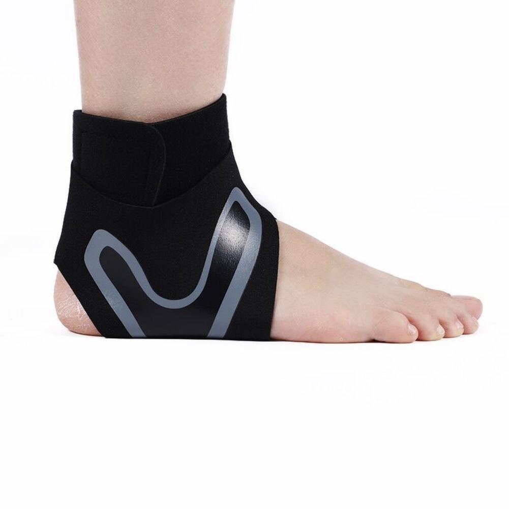 Ankle Support S Adjustable Elastic Compression Ankle  Sleeve Socks For Arthritis Sprain Running Basketball Foot Bandage-Left