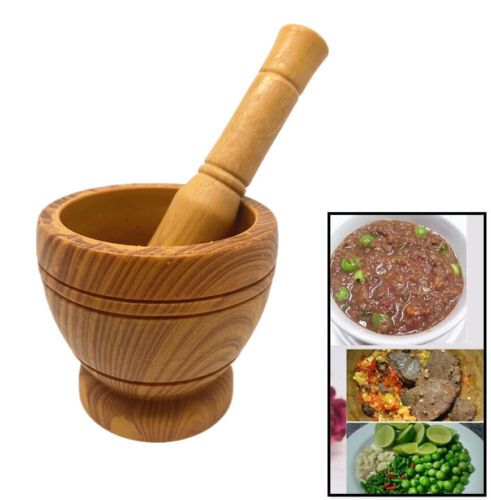 Mortar And Pestle Set Garlic Masher Shredder