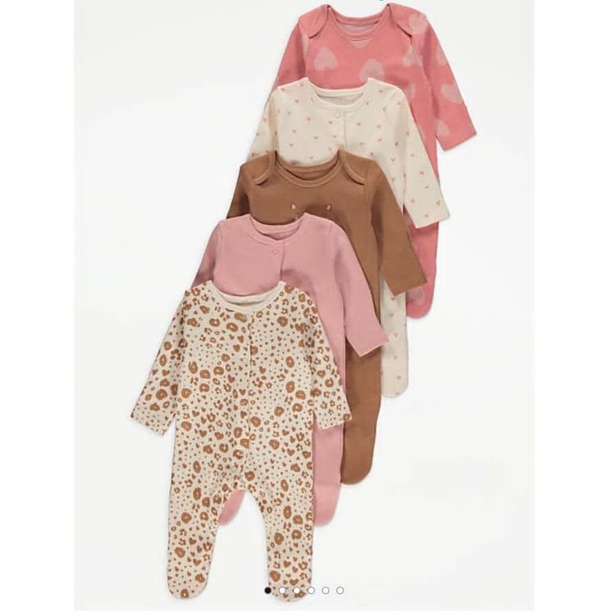 Baby 5packs Sleepsuit