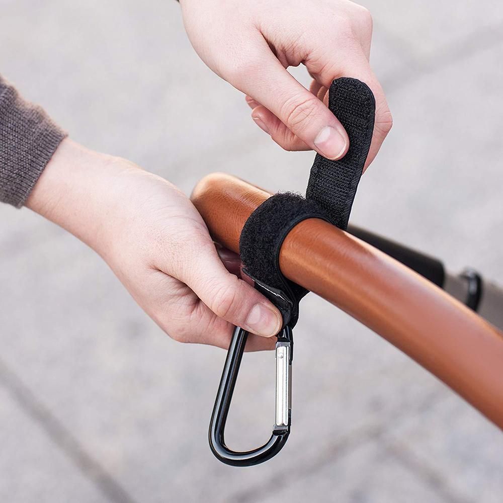 Universal Trolley Hook Fitting The Pram Hook 2PCS Carabiner Hook