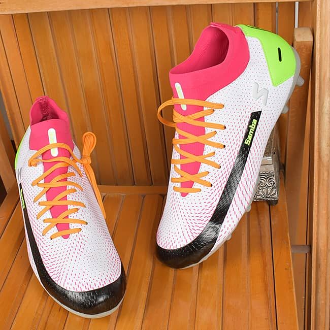 Nassa Men Strong Ankle Boot White/Pink
