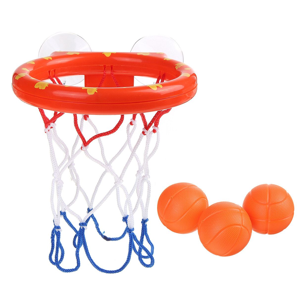 Kids Bath Toys Basketball Hoop Ball Bathtub Shooting Shower Play Game+3 Balls