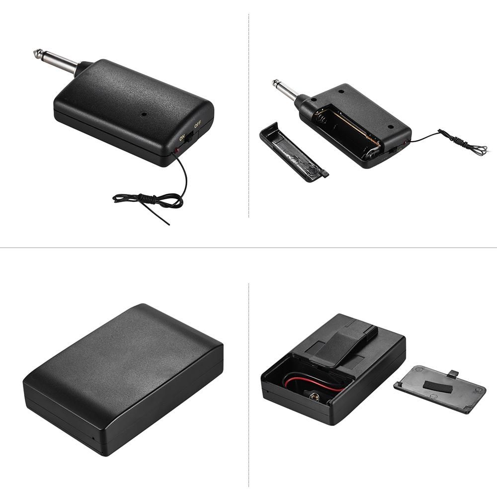 Portable FM Wireless Microphone Headset System Voice Amplifier 1/4in Output Plug With Bodypack Transmitter Receiver For Teacher Speaker Yoga Instructor Presenter Lecturer Conference Speech Promotion (Black) MLQJ-S