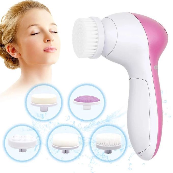 5 In 1 Electric Face Brush Facial Cleansing Brush