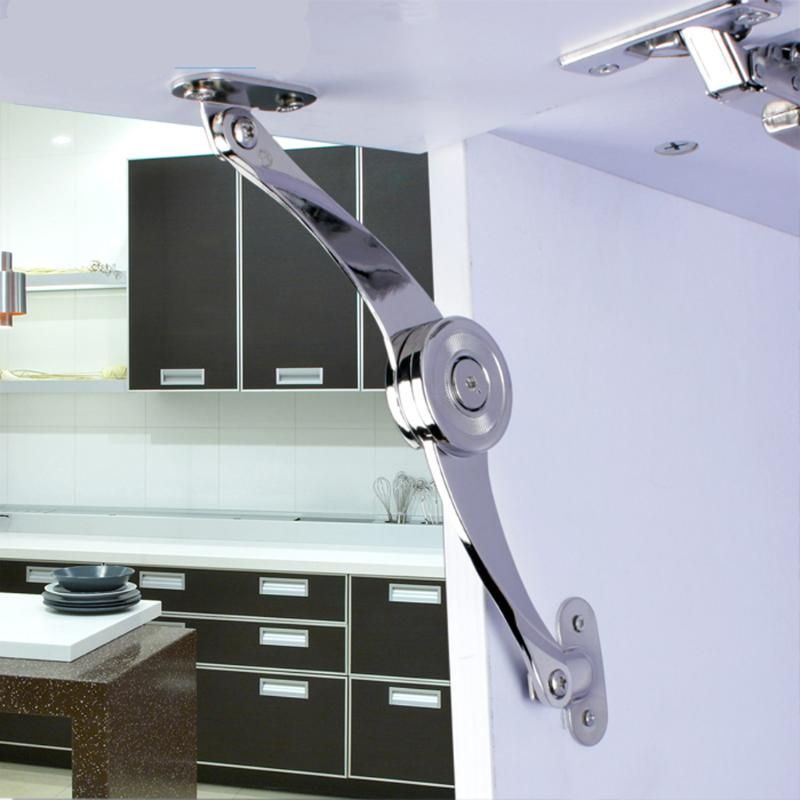 205mm Furniture Cabinet Door Stay Soft Close Hinge Hydraulic Gas Lift Strut Support Rod Pressure Upturning Stay System New