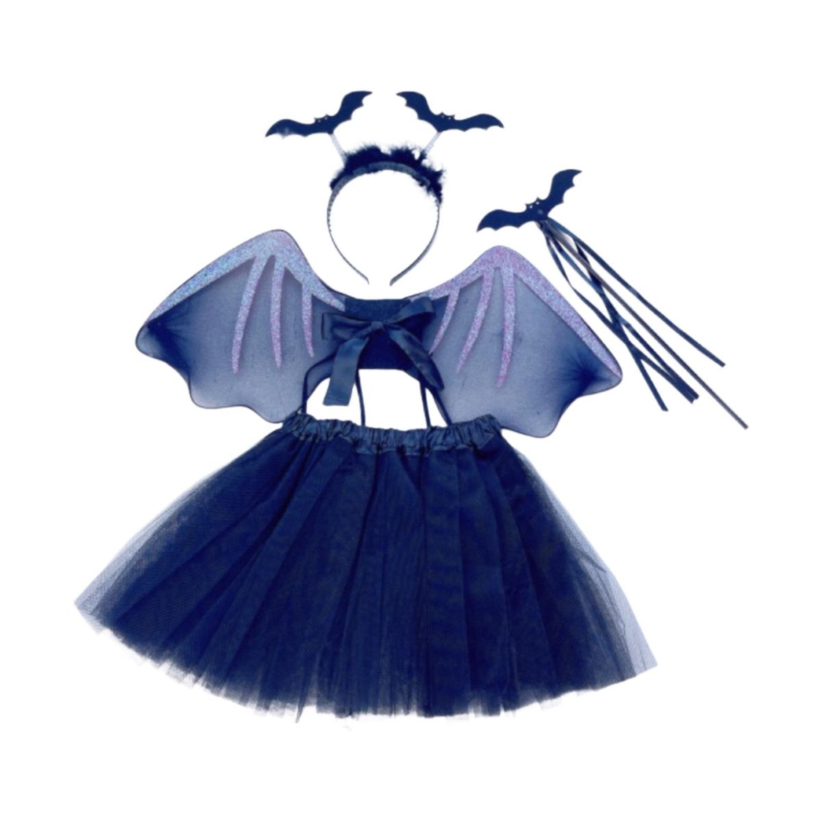 Halloween Devil Costume Set Fancy Dress Festival Hair Hoop