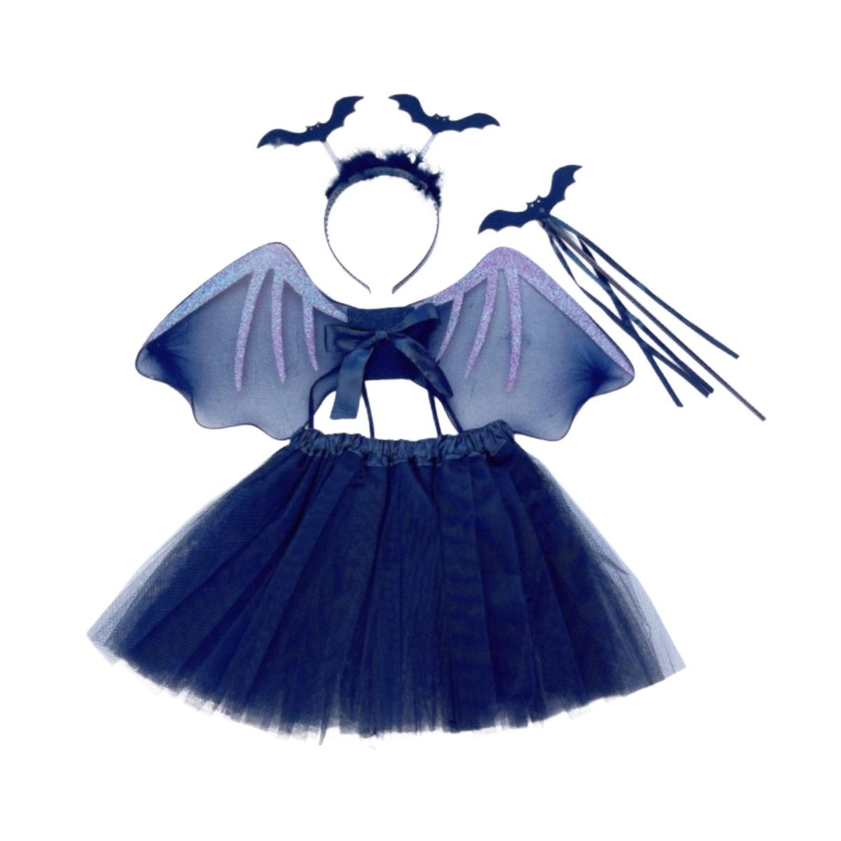 Halloween Devil Costume Set Fancy Dress Festival Hair Hoop