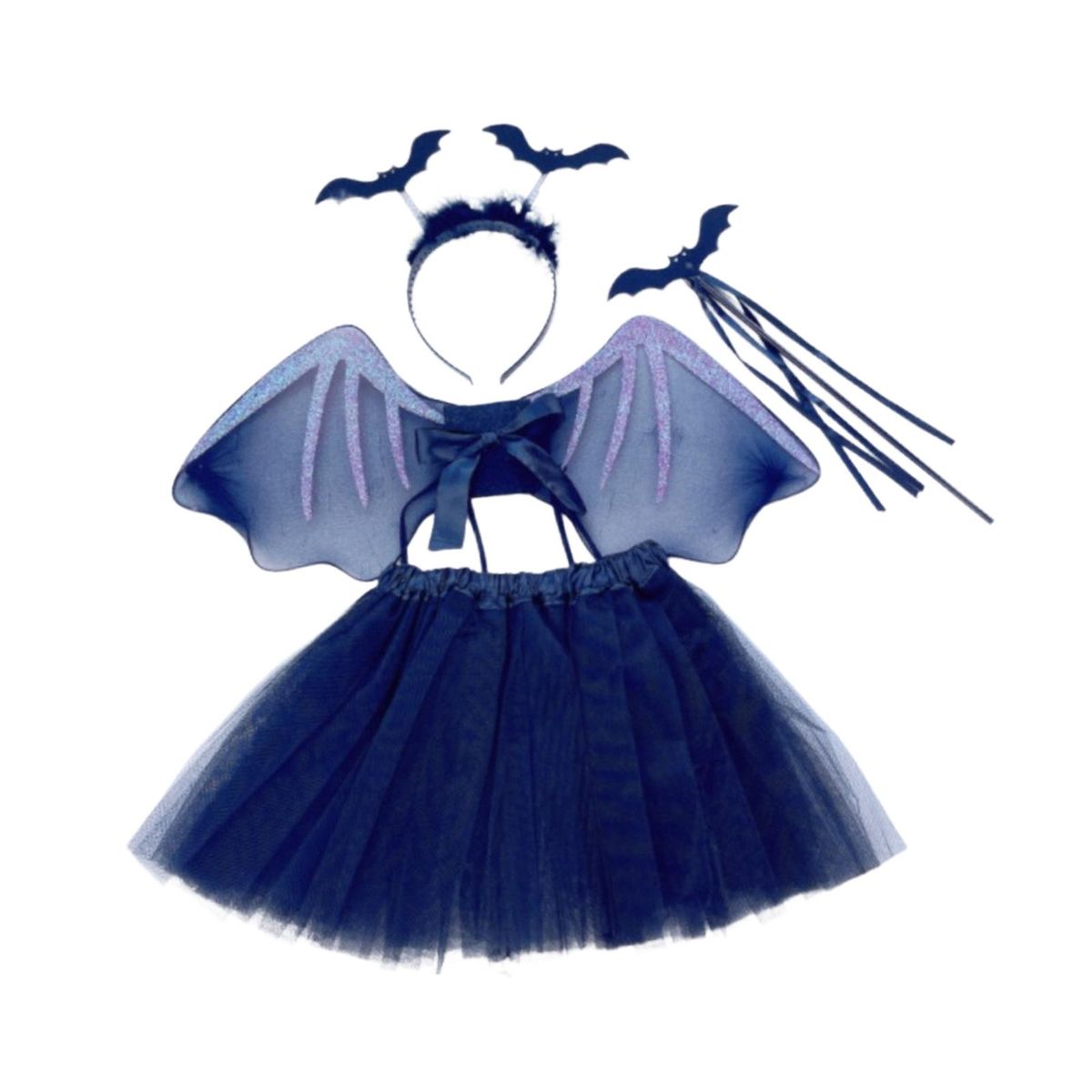 Halloween Devil Costume Set Fancy Dress Festival Hair Hoop
