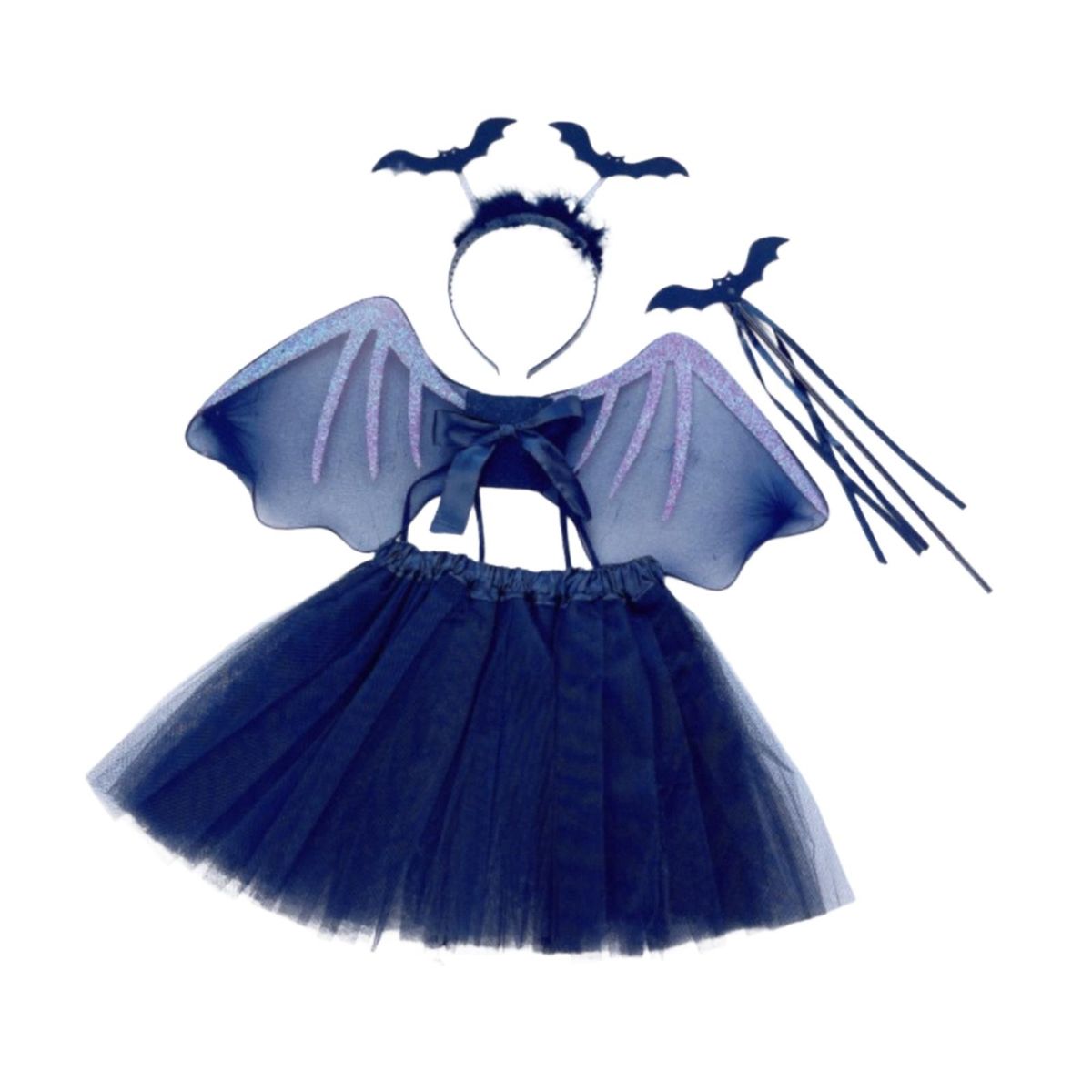 Halloween Devil Costume Set Fancy Dress Festival Hair Hoop