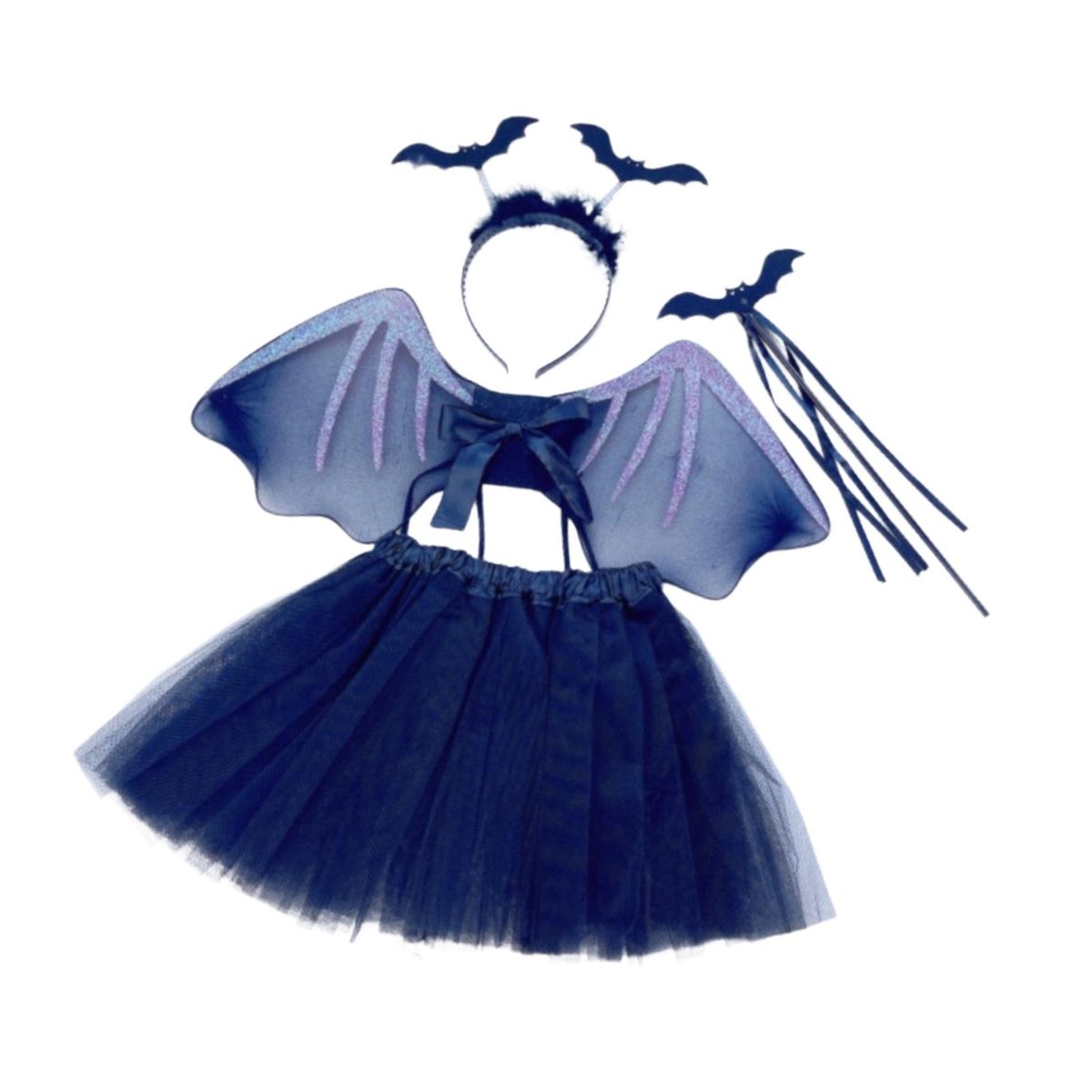 Halloween Devil Costume Set Fancy Dress Festival Hair Hoop