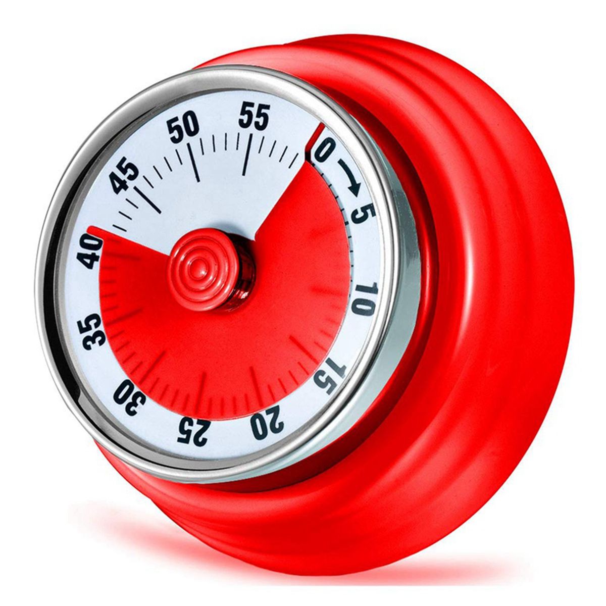 60 Minutes Mechanical Timer-Magnetic Visual Countdown Timer