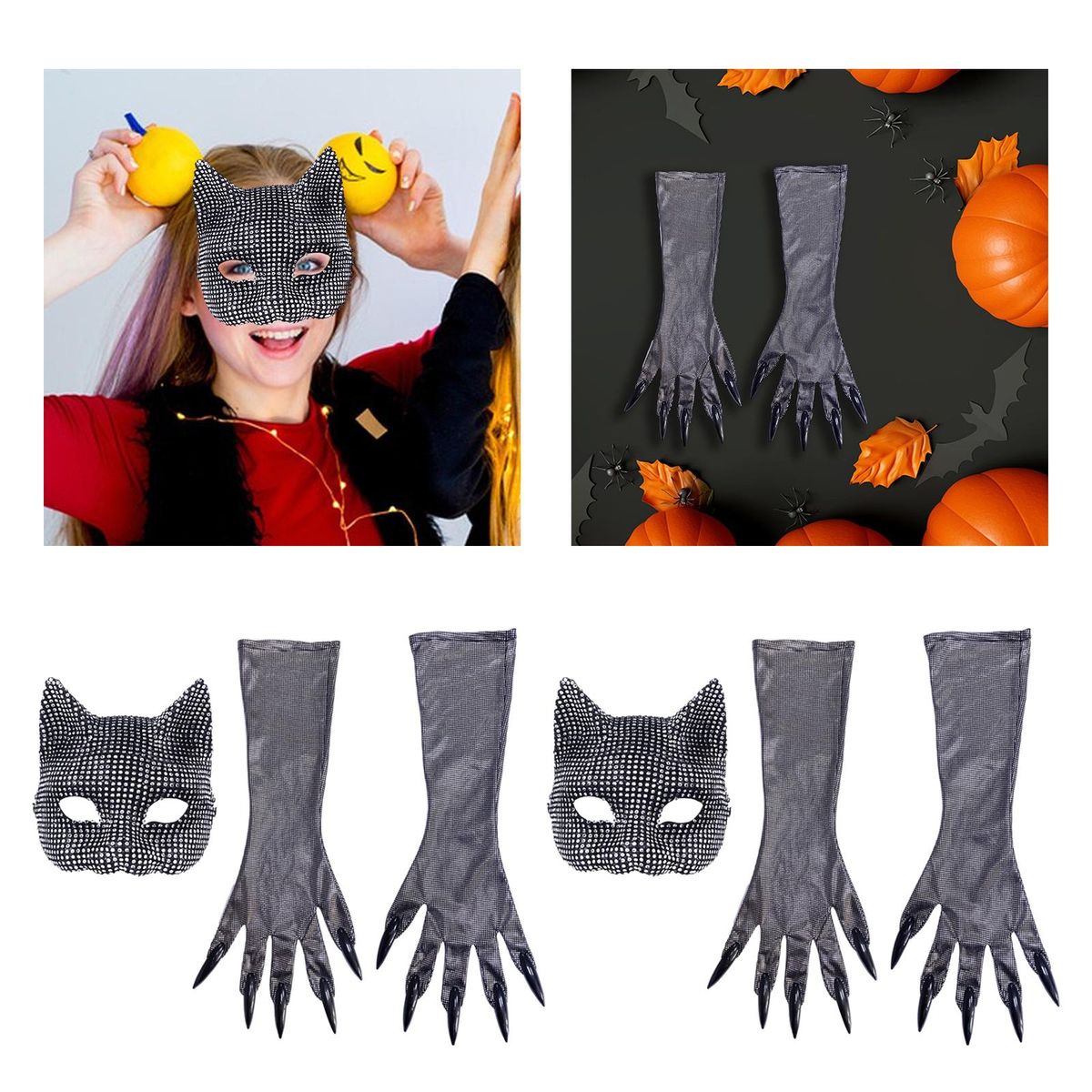 Halloween Cat Costumes For Women Club Party  Only