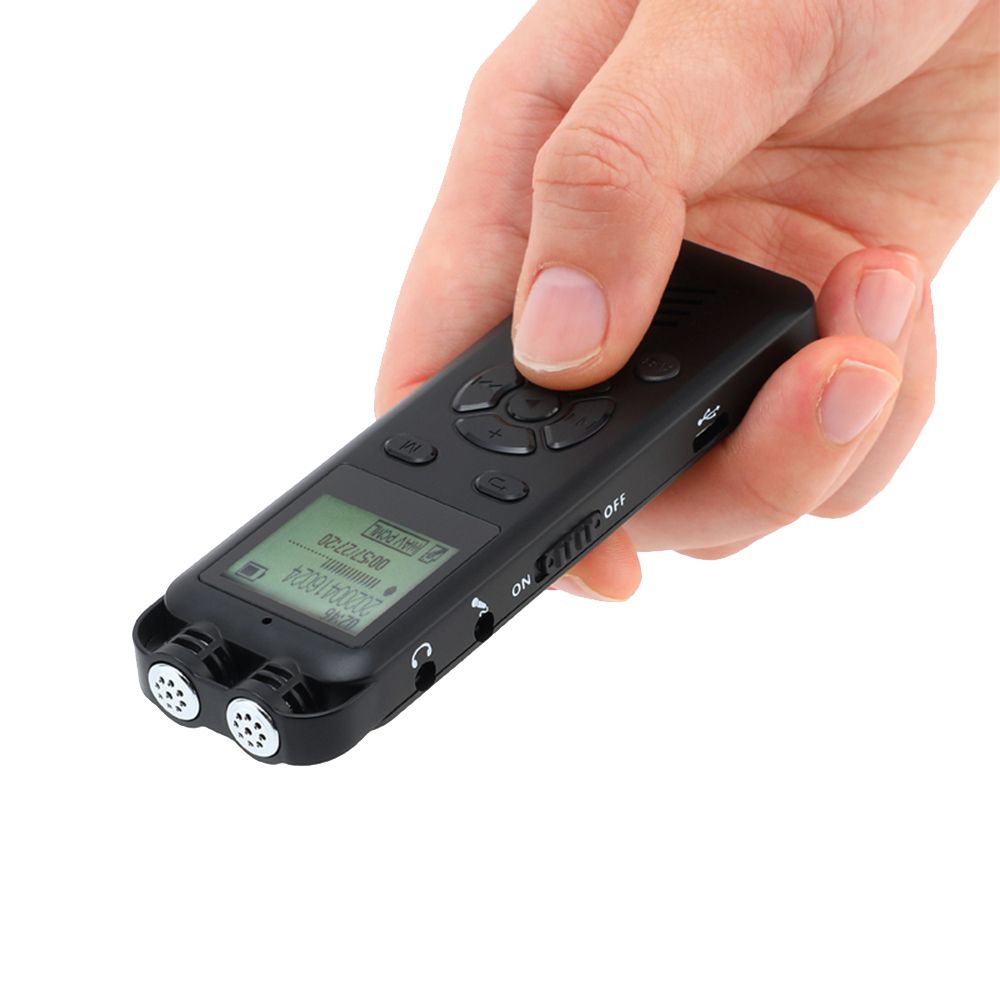 32GB Digital Voice Recorder Voice Activated Audio Recording