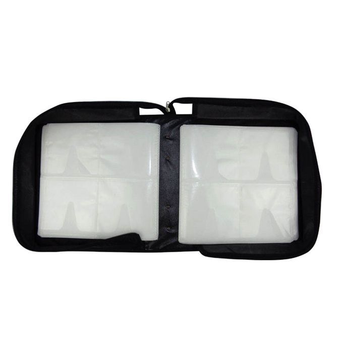 240 Disc CD DVD Storage Case PU Leather Bluray Sleeves Carry Case
