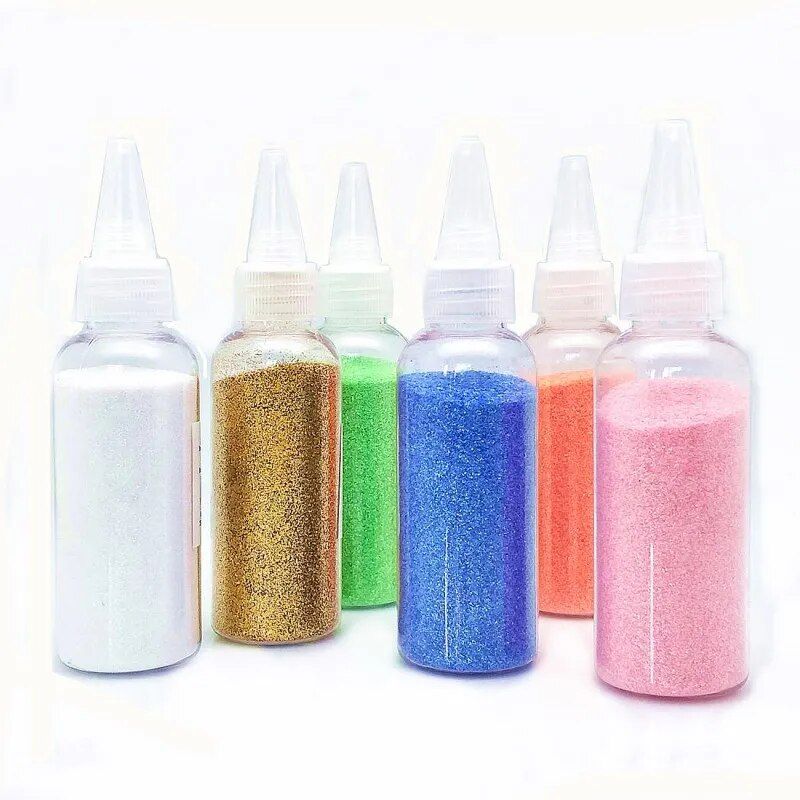 Extra Ultra Fine Glitter Powder Rainbow Color For