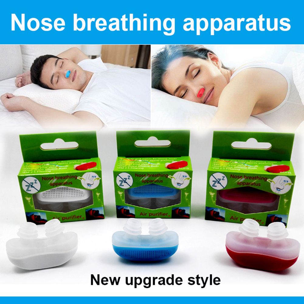 Anti Snore Apparatus New Silicone Magnetic Nasal Plug