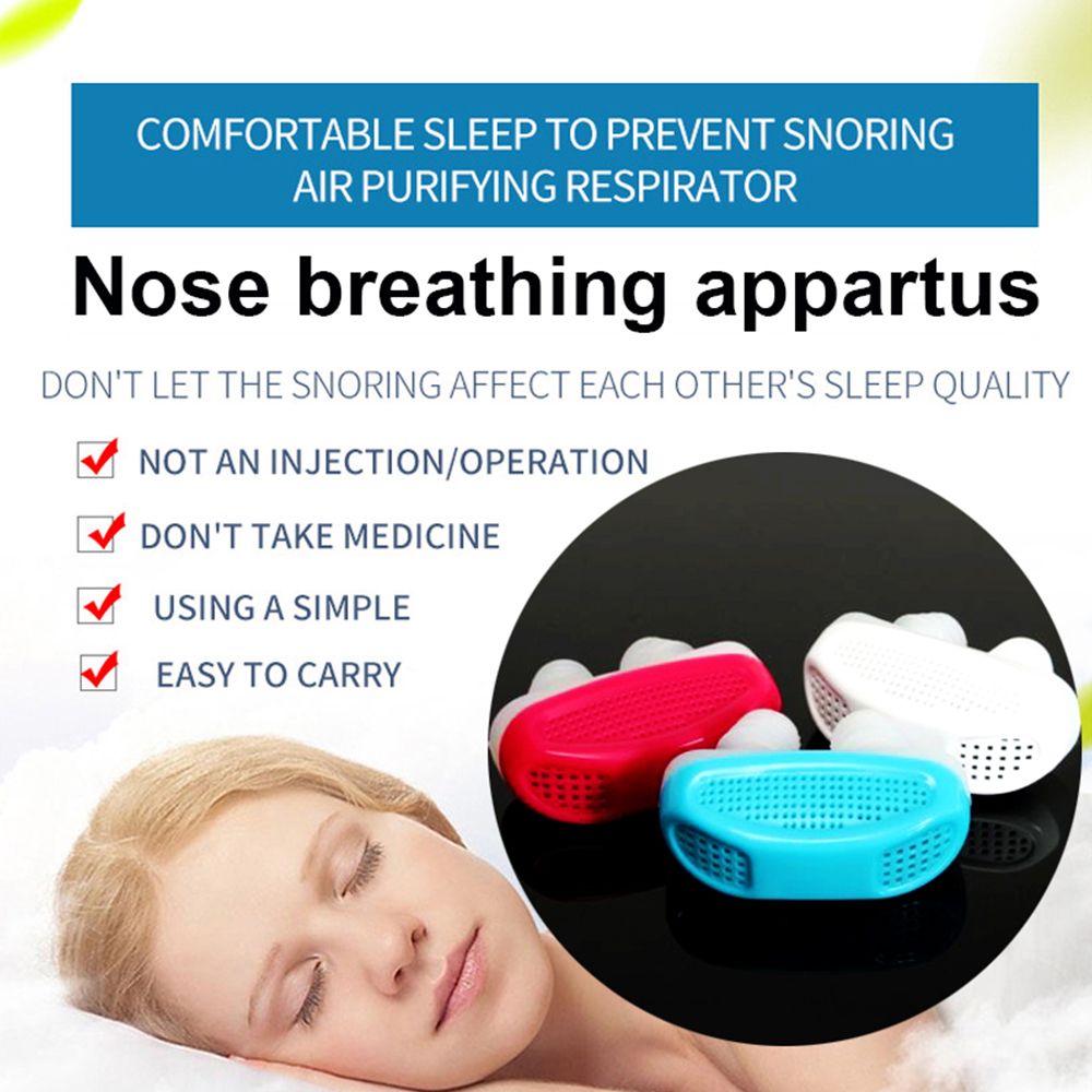 Anti Snore Apparatus New Silicone Magnetic Nasal Plug