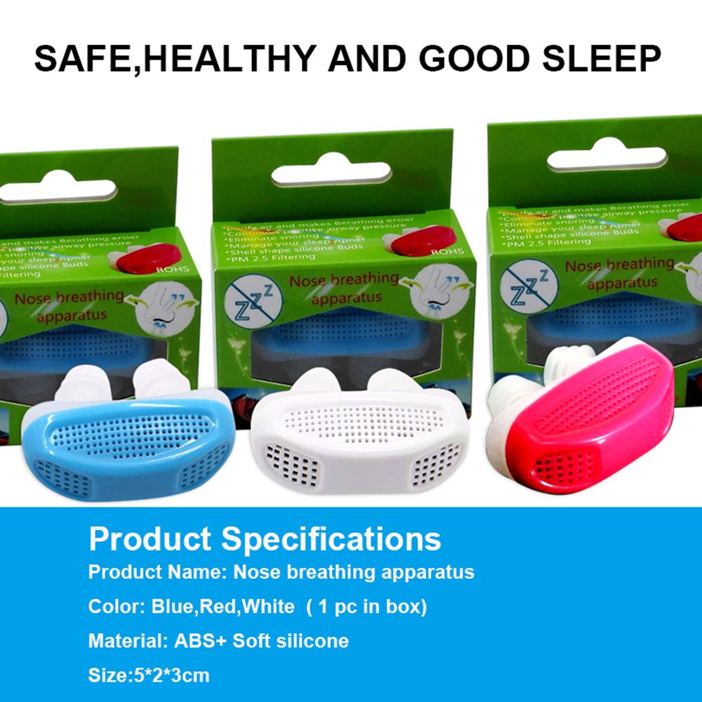 Anti Snore Apparatus New Silicone Magnetic Nasal Plug