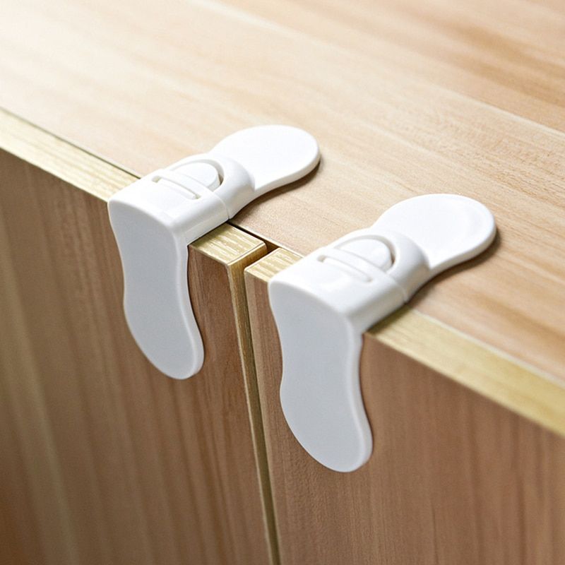 5Pcs Child Safety Straps Locks Baby Kids Drawer Cupboard Cabinet Wardrobe Door Refrigerator Safety