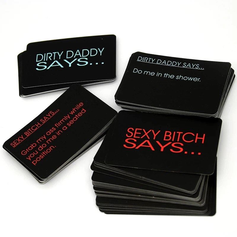 Sex Games Naughty Bedroom Instructional Card Games