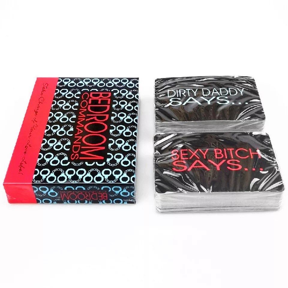 Sex Games Naughty Bedroom Instructional Card Games