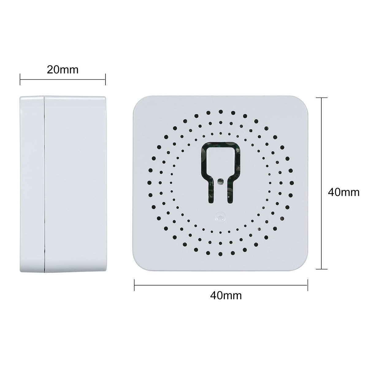 Wirelessly S-mart Switch Supported P-hone App Control/