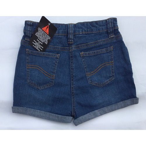 Junior Mid Rise Stretchy Denim Jean Short