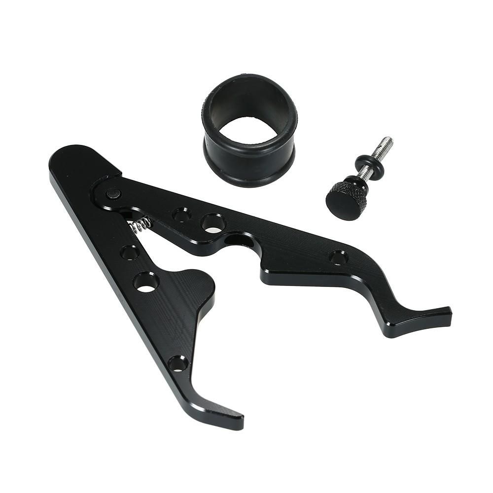 Universal Motorcycle Cruise Control Throttle Assist Wrist Hand Grip Lock Cramp Aluminum with Silicone Ring Protect Throttle Grip