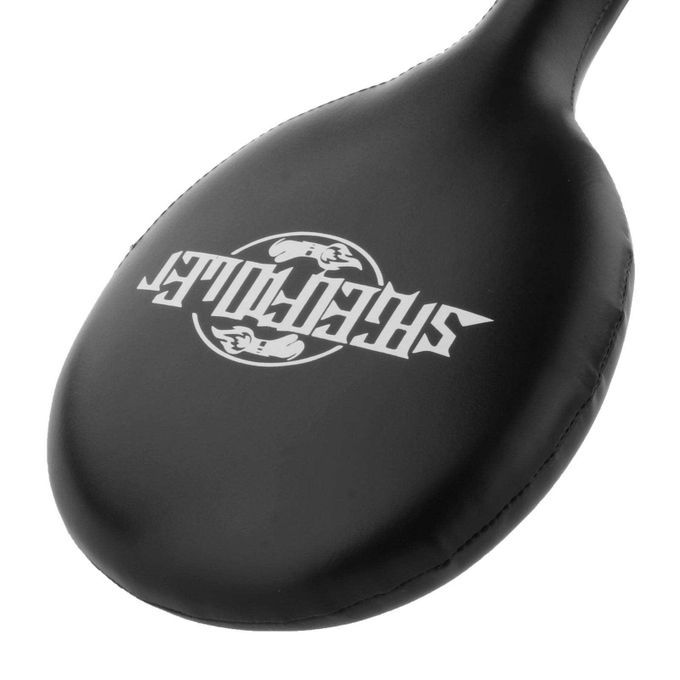 Boxing Mitt Training Target Punch Pad Glove Focus MMA Karate Black