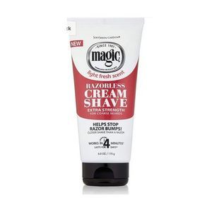 Magic Razorless Shave Cream,Regular,Extra Strength,3pic