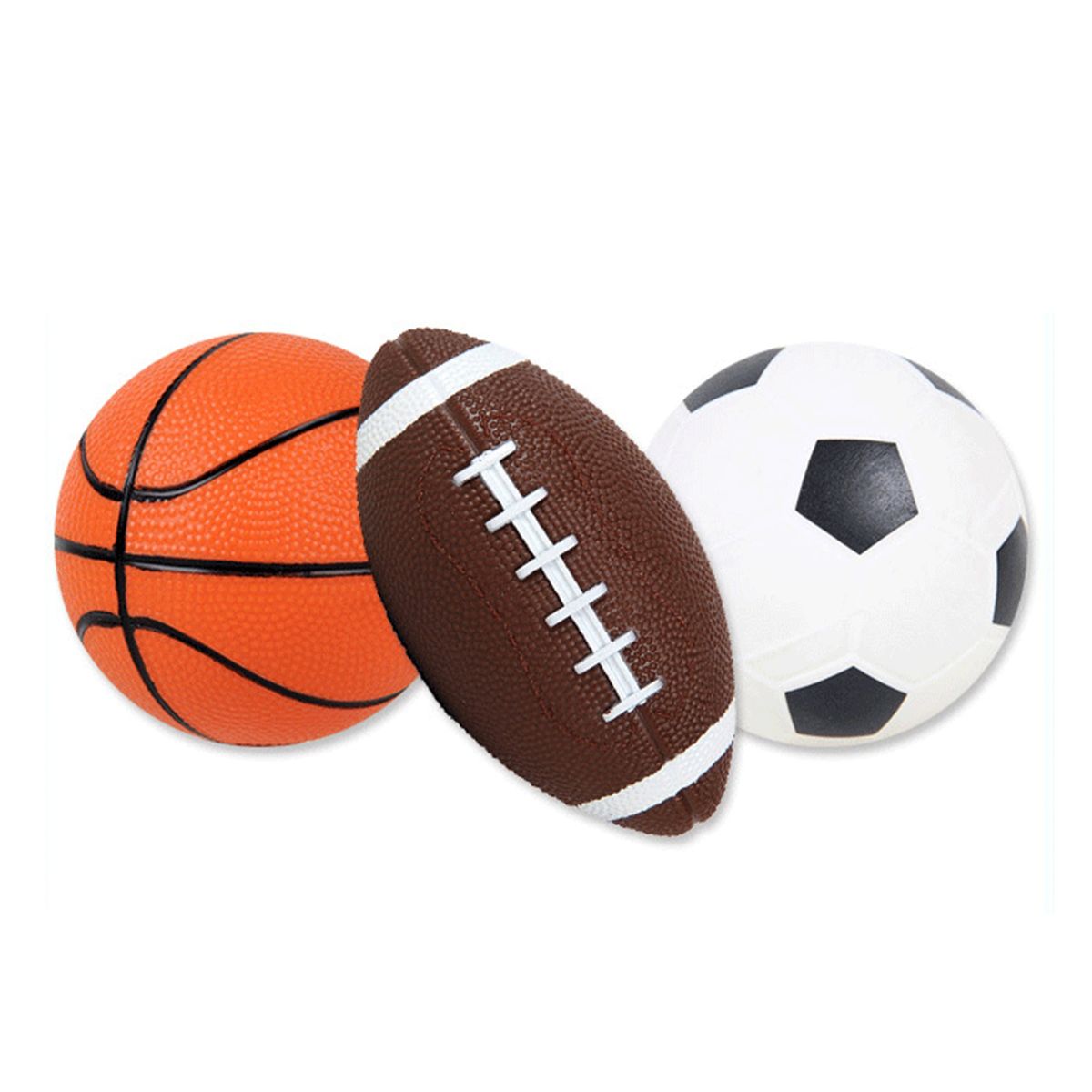 Kids Inflatable Basketball Boys Girls Football Basketball Pro-Ball 3pcs